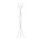 Monarch Specialties Coat Rack, Hall Tree, Free Standing, 11 Hooks, Entryway, 74"H, Bedroom, Metal, White, Contemporary I 2063 - alternate 1